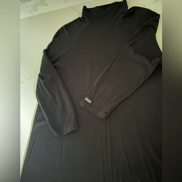 Thyme Maternity jersey knit mock neck top - Picture 10 of 13